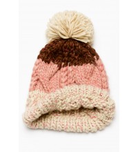 Helena Pink Pom Pom Beanie