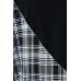 DIY black Plaid cotton quilting clothes Women Work o neck patchwork long Summer Dresses