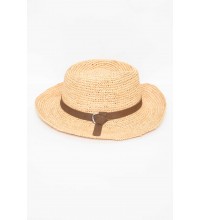 Valentine Natural Buckle Fedora