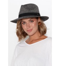 Charcoal Travel Fedora